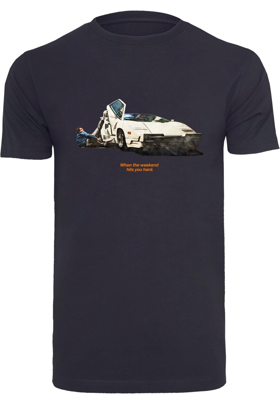 

Рубашка Mister Tee Weekend Wolf, темно-синий