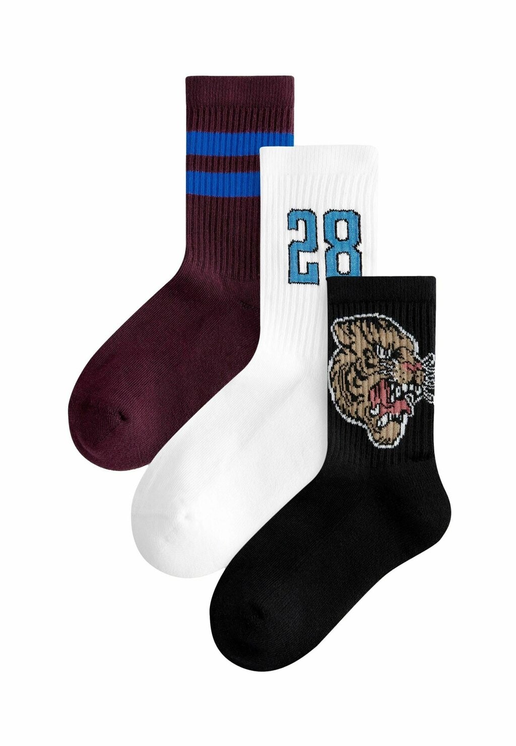 

Носки CUSHIONED RICH 3 PACK REGULAR FIT Next, черный