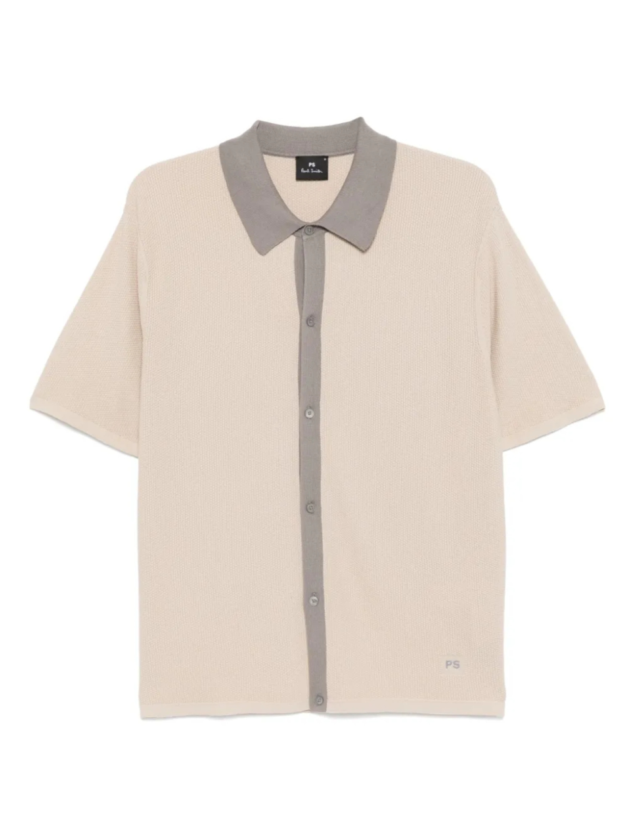 

Рубашка с вышитым логотипом PS Paul Smith, нейтральный