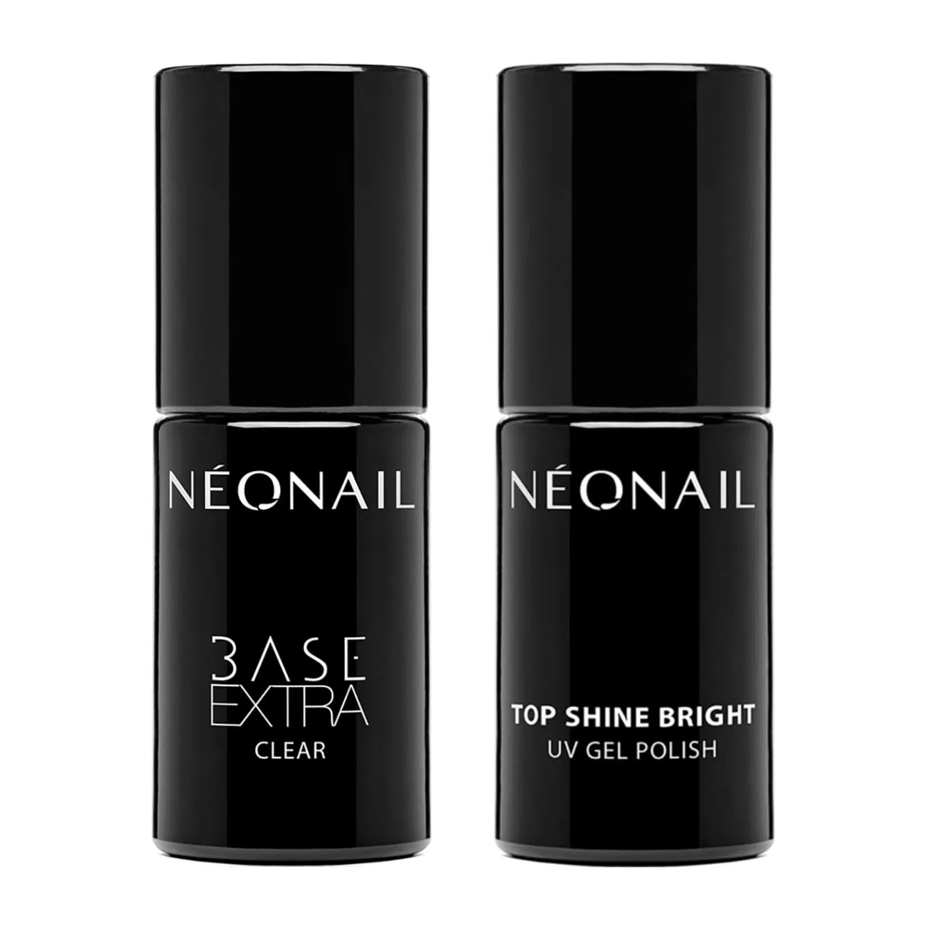 Набор для блестящих ногтей NÉONAIL Shiny Nails Set: база и топ Néonail