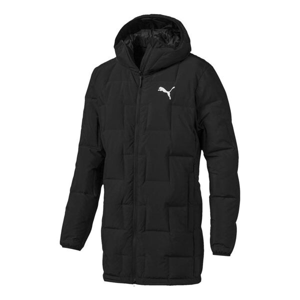 

Куртка bench down jacket 'black' Puma, черный