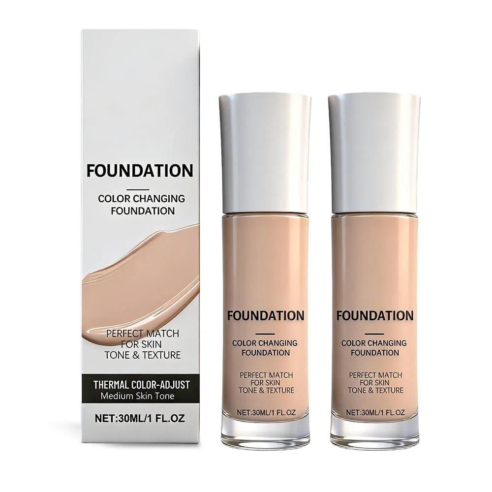 Тональный крем с SPF 15 «Changing Foundation» (2 шт.) Generisch, 2 Pcs