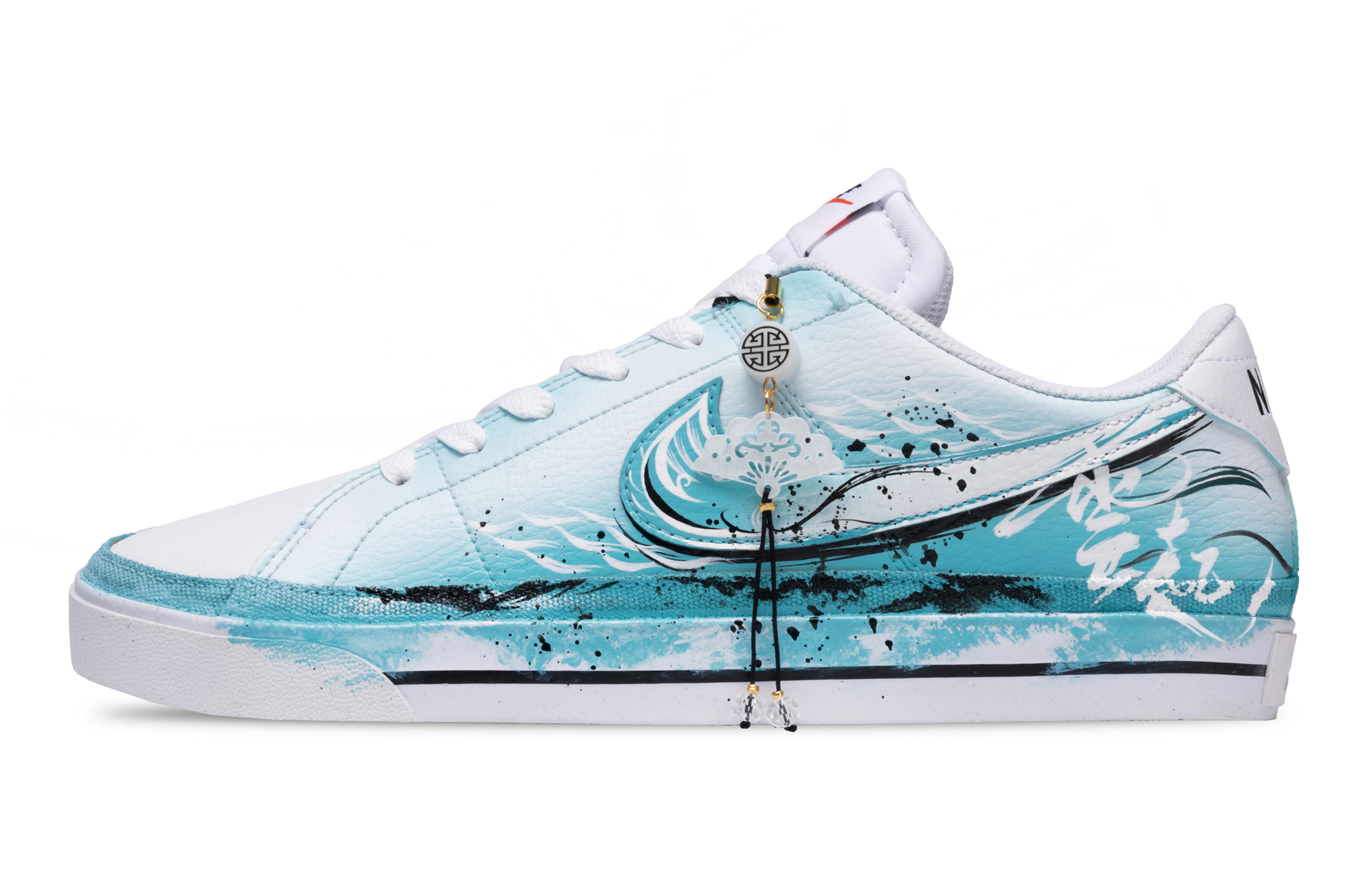 

Nike Кроссовки для скейтбординга Court Legacy, низкие, мужские, синие/белые
