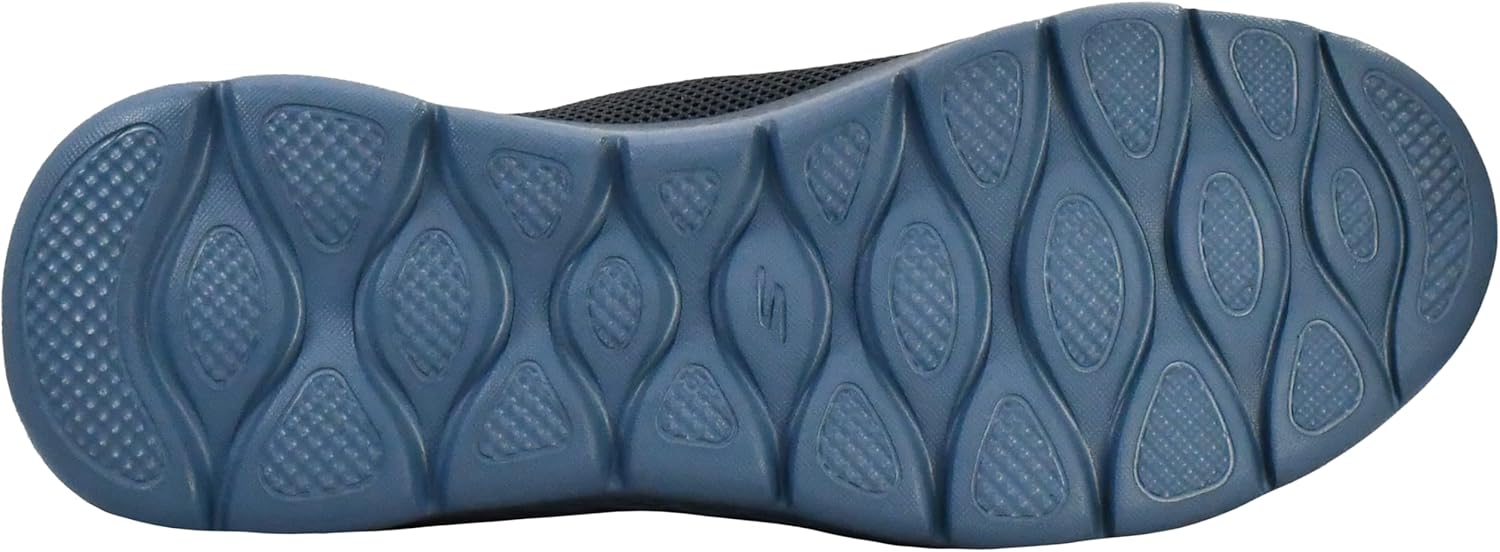Мужские кроссовки Skechers Go Walk Flex без застежек для ходьбы, Slate — фото 4