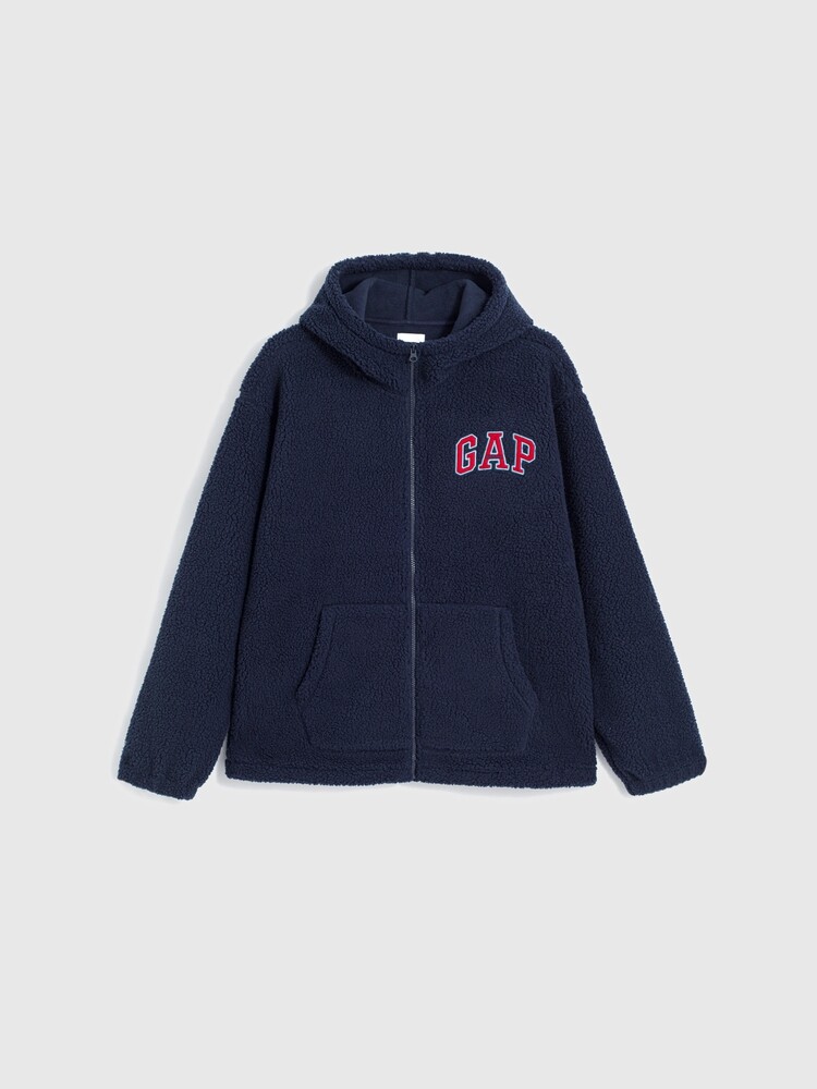 

Толстовка зимняя Gap с капюшоном, белый