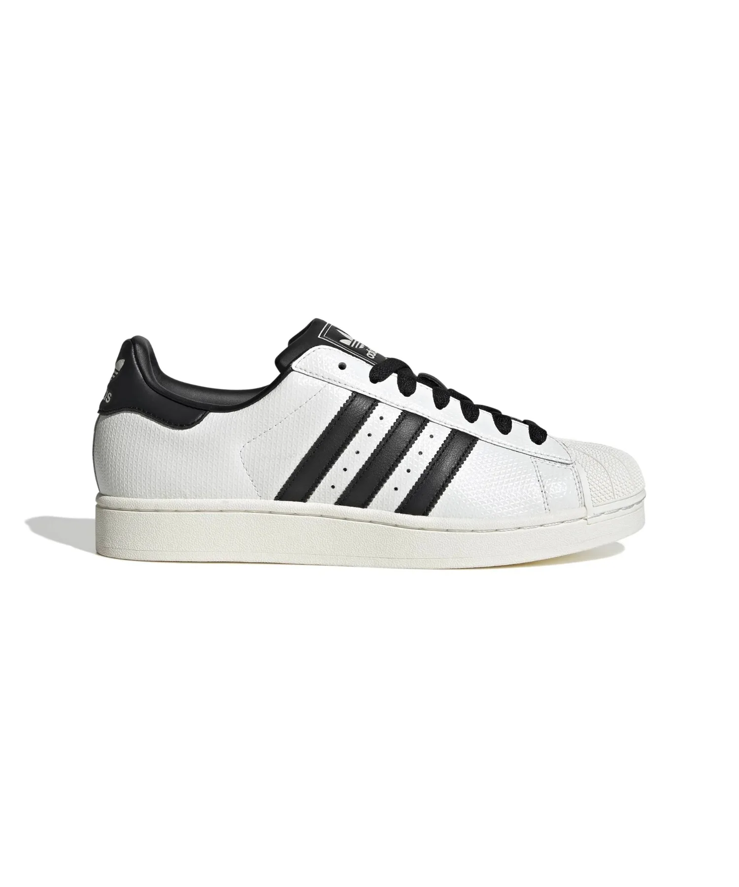 Унисекс кроссовки из кожи adidas SUPERSTAR II HOMEGAME белые — фото 4