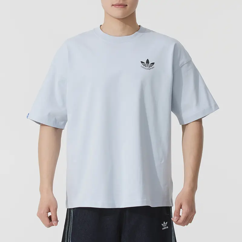 Adidas Originals Футболка CITY SKATE SS25 мужская light blue — фото 3
