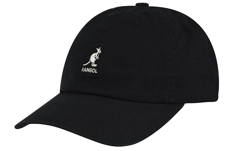

KANGOL Хлопковая бейсболка унисекс черная, Black
