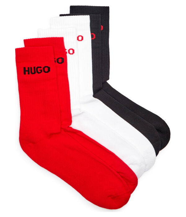 

Носки мужские Hugo Bodywear с логотипом бренда 6 пар, мультиколор