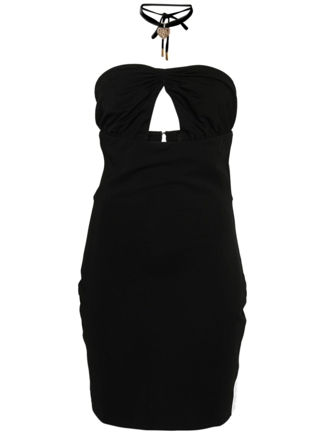

Платье мини без бретелей Dsquared2, черный