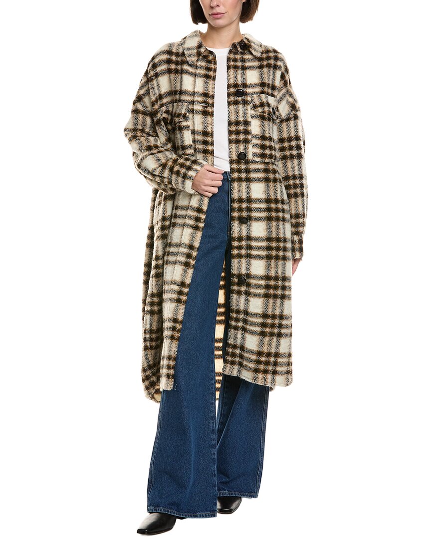 

Пальто Isabel Marant Etoile Fontzini из шерстяной смеси Isabel Marant Étoile, белый