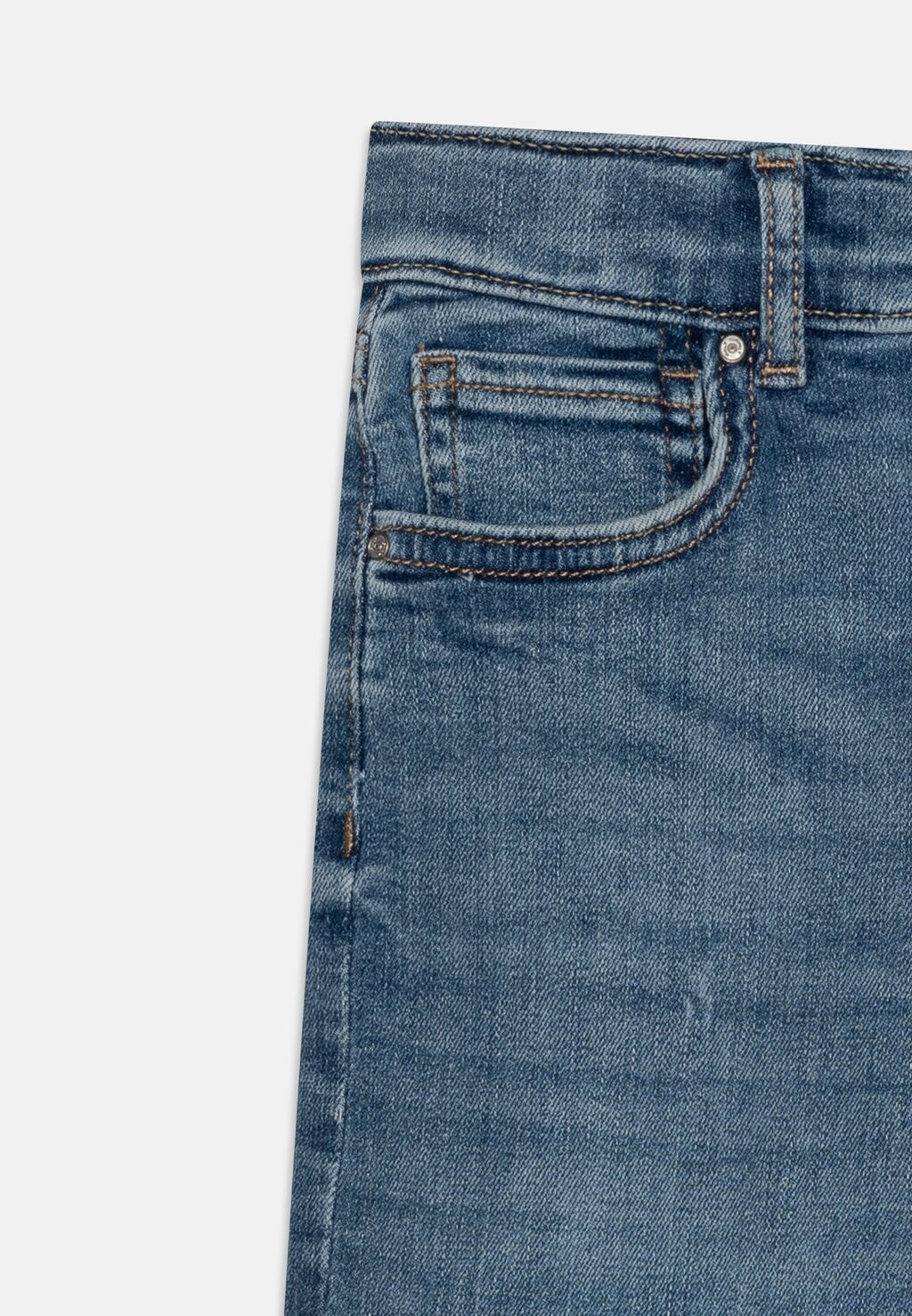 Джинсы-сигареты Kogmadison Blush Wide Kids ONLY, цвет medium blue denim — фото 3