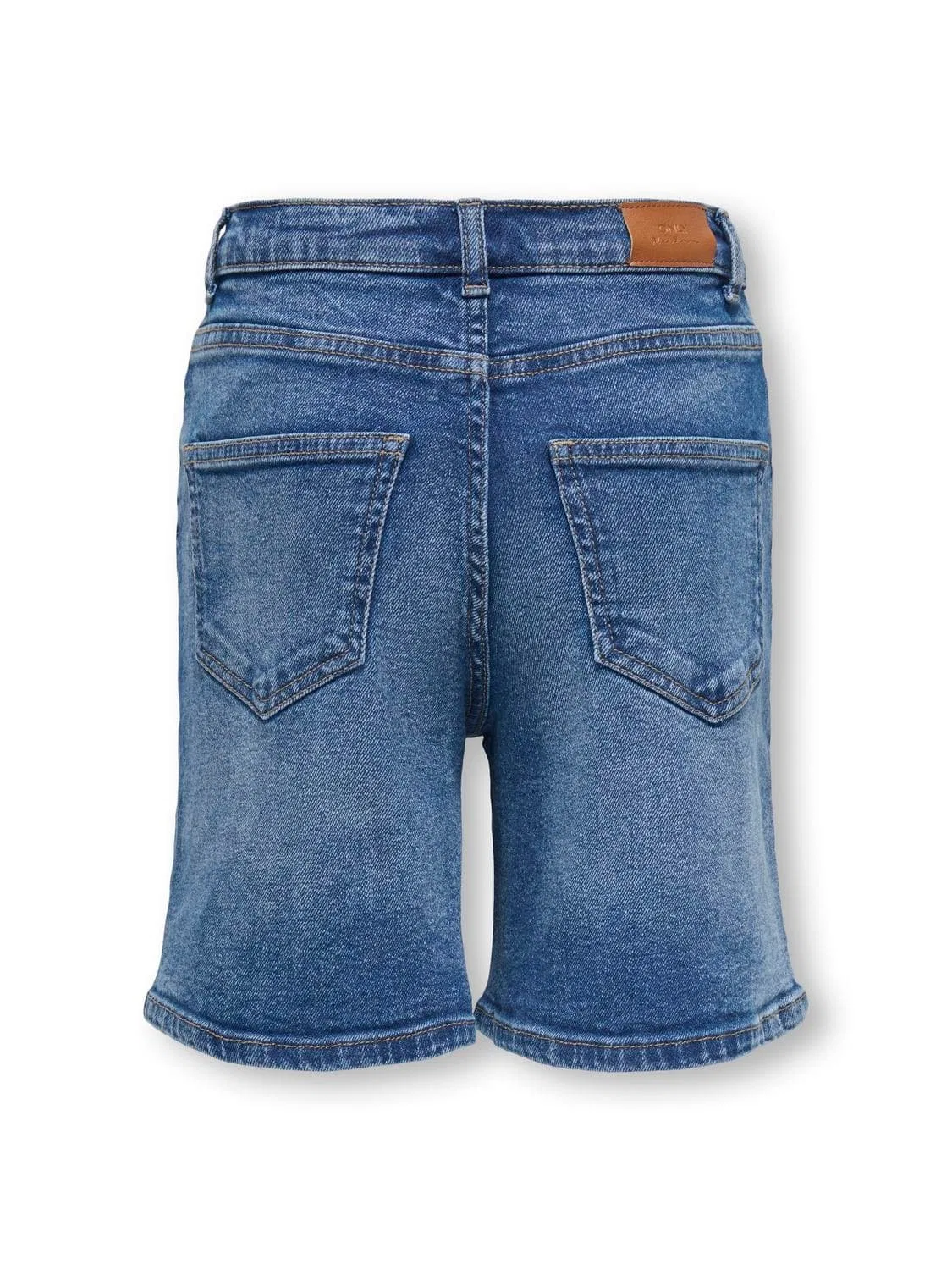Джинсовые шорты с высокой талией, Kids Only, medium blue denim — фото 2