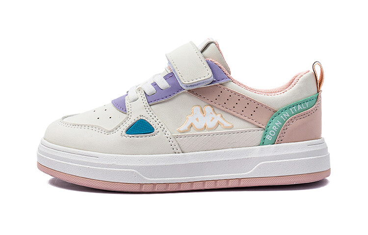 

Детские кроссовки для скейтбординга Kids Low-top бежевый/белый/розовый Kappa Kids, розовый
