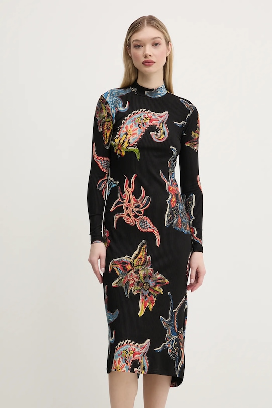 

Платье MELTED PAISLEYS_LACROI Desigual, черный