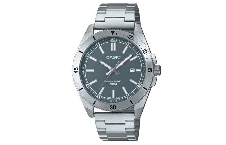 

Unisex Standard Series Gray Watch MTP-B155D-3EV CASIO