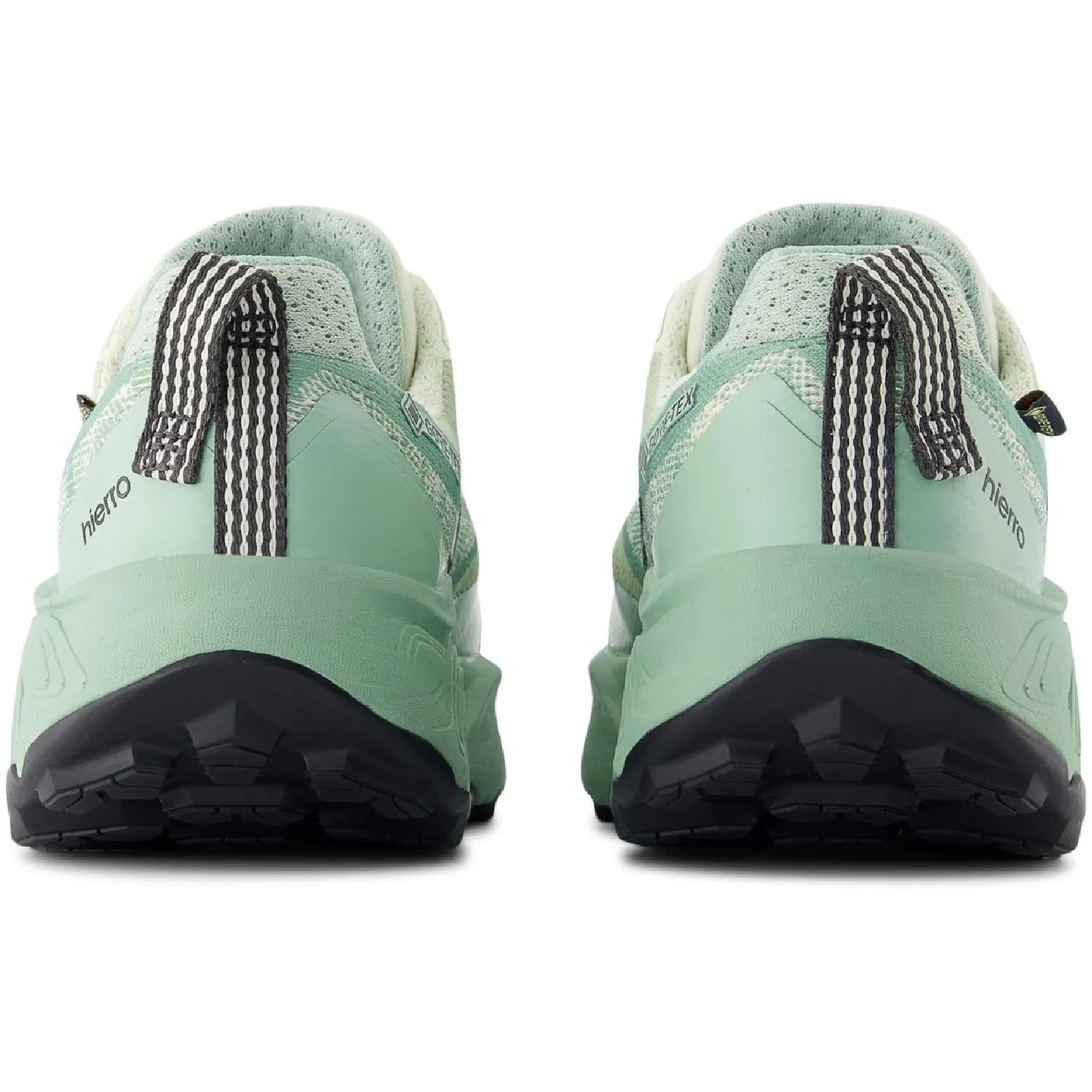 Женские трейловые кроссовки Fresh Foam X Hierro v9 GORE-TEX New Balance, Mosaic Green/Permafrost/Black — фото 4