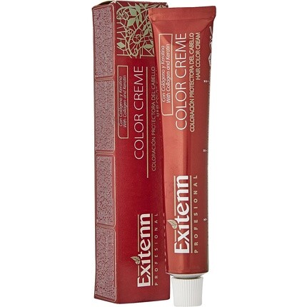 

Color Creme 60 мл 614 Темно-русый пепельный медный, Exitenn