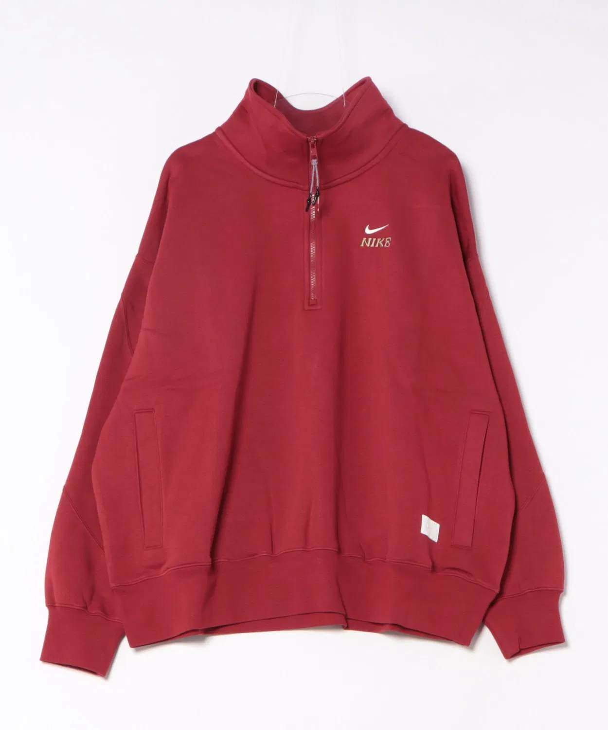 Толстовка Nike с флисом, красная