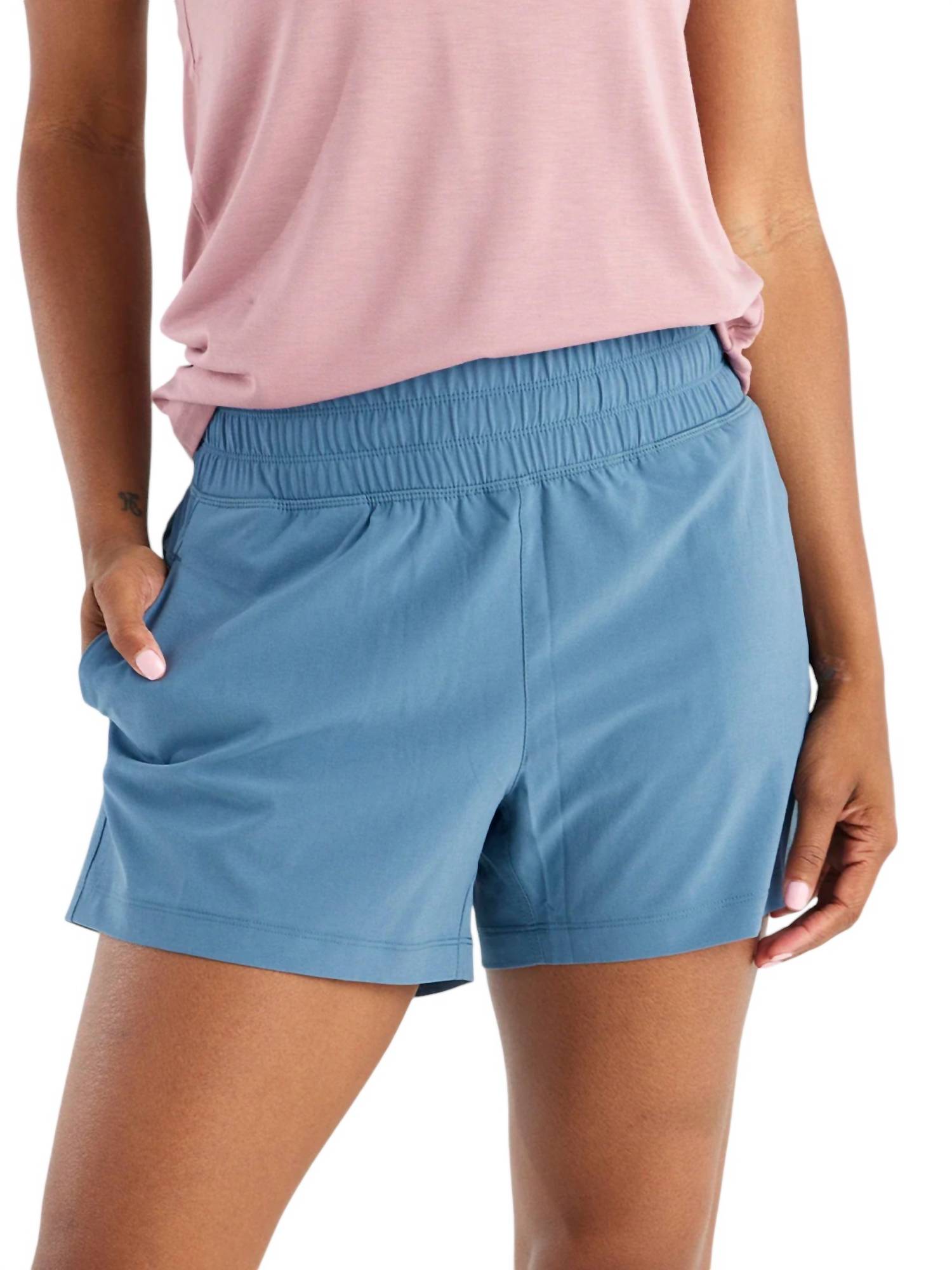 

Короткие шорты Pull-On Breeze в цвете Pacific Blue FREE FLY