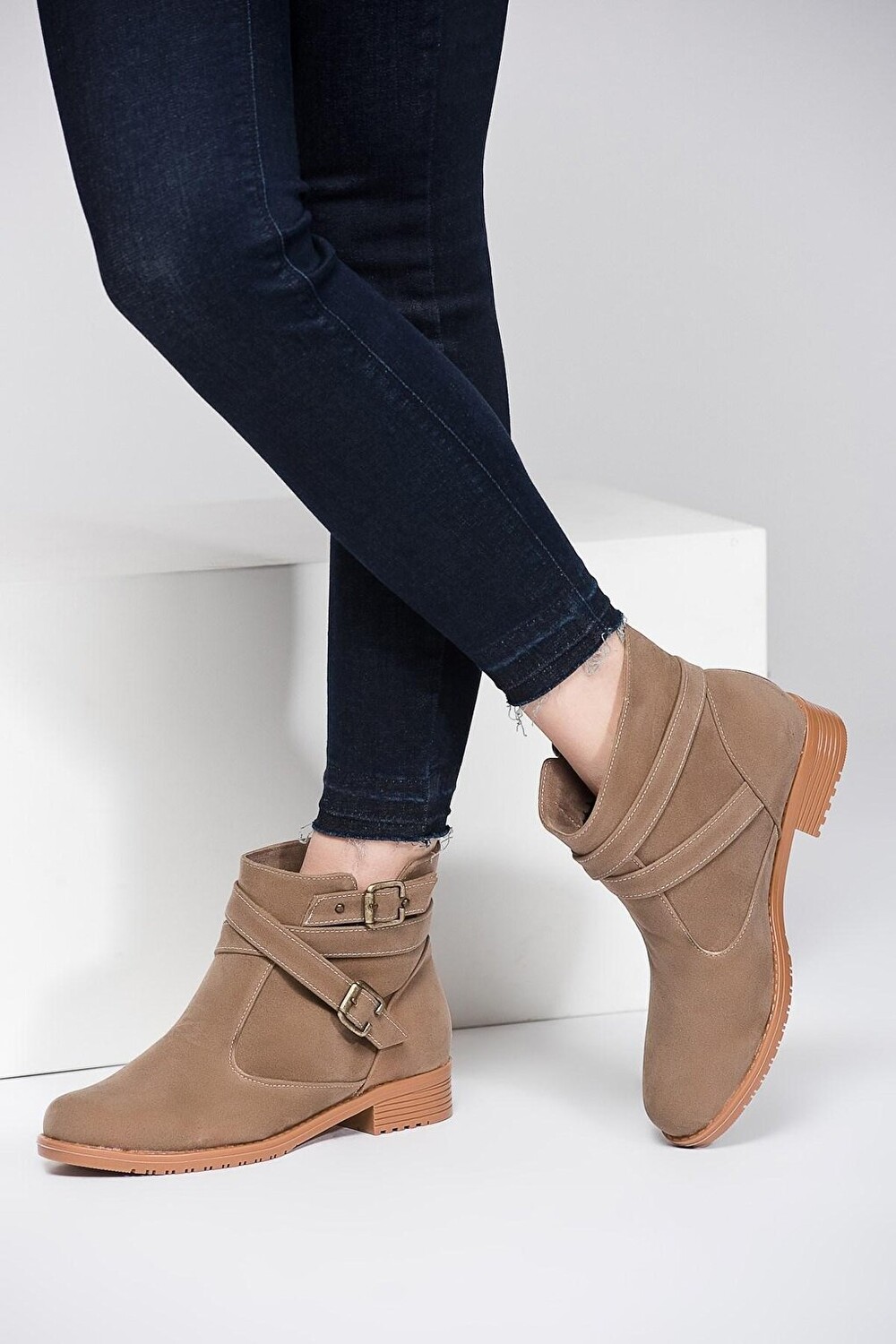 

A726191002 Женские сапоги из норки Fox Shoes