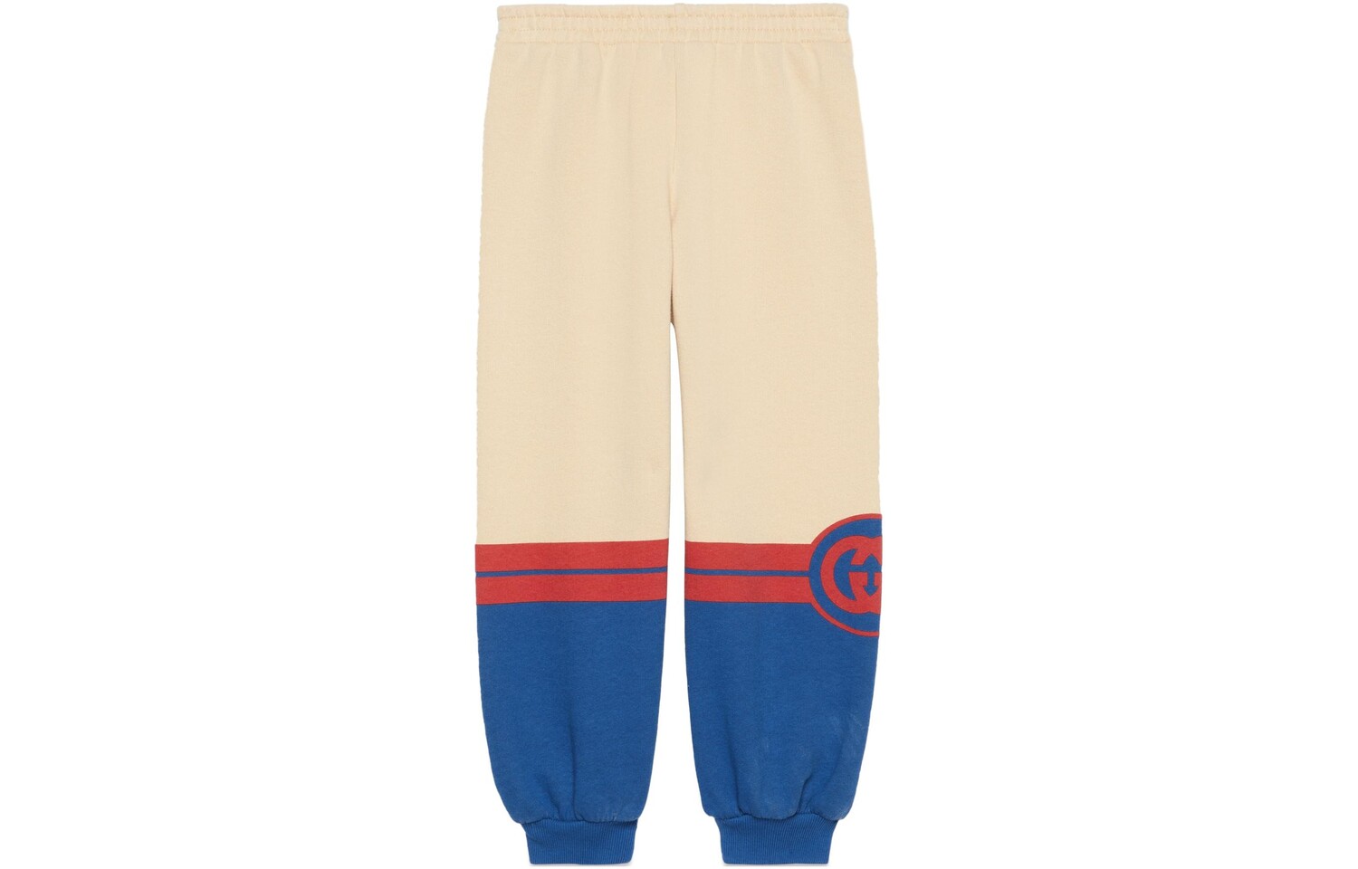 

Детские трикотажные спортивные штаны GUCCI, цвет Ivory