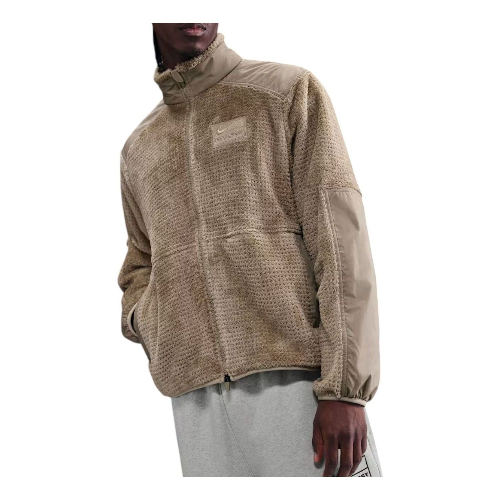 

Куртка Nike x Stussy High-Loft Full-Zip Jacket 'Khaki'