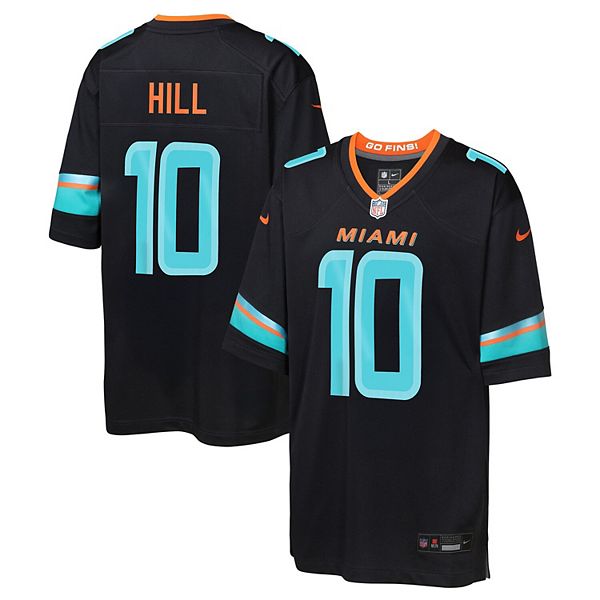 

Футболка Miami Dolphins Youth Tyreek Hill Pitch Blue 2025 Rivalries Collection Nike
