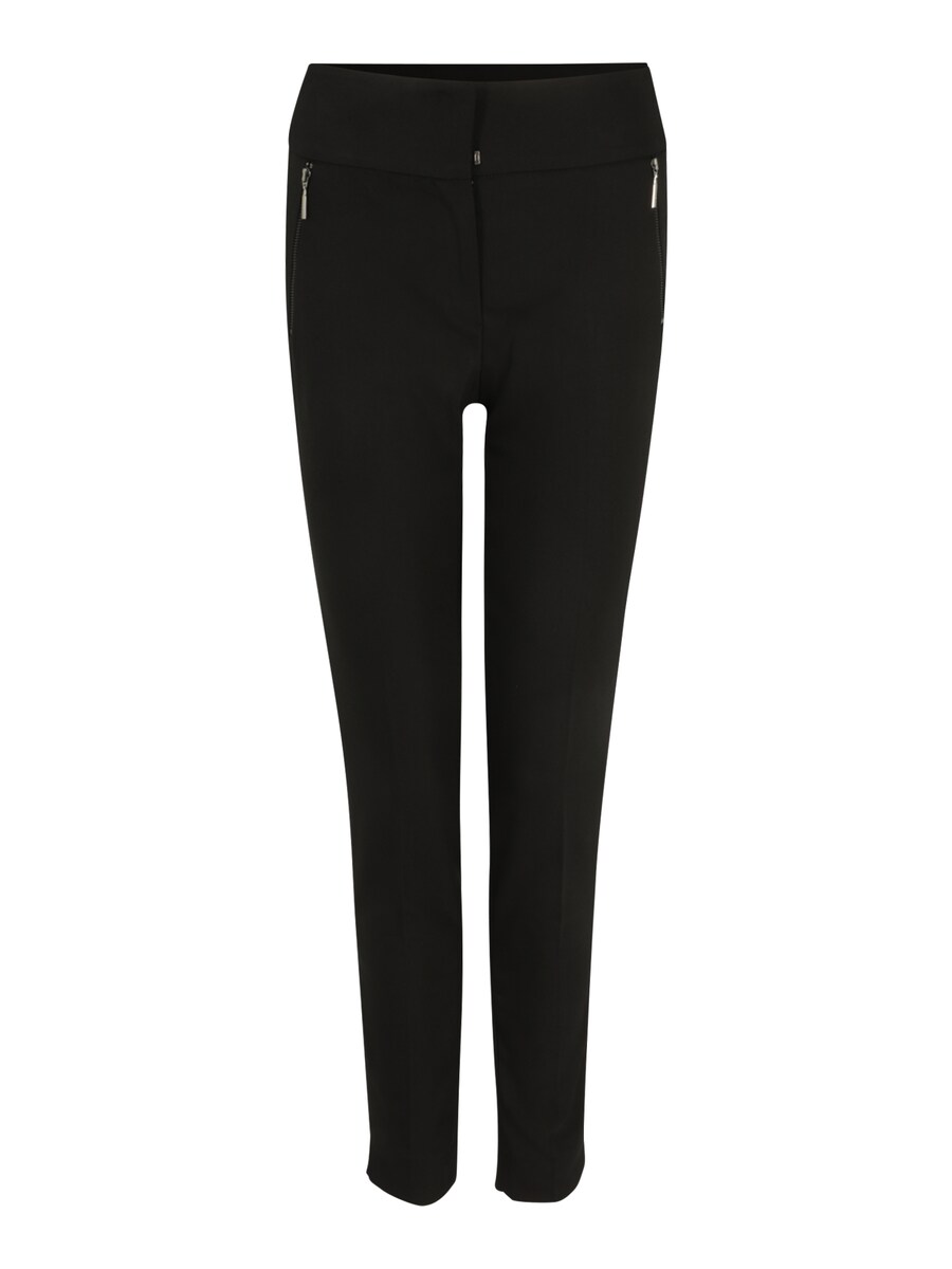 

Обычные плиссированные брюки COMMA, Black