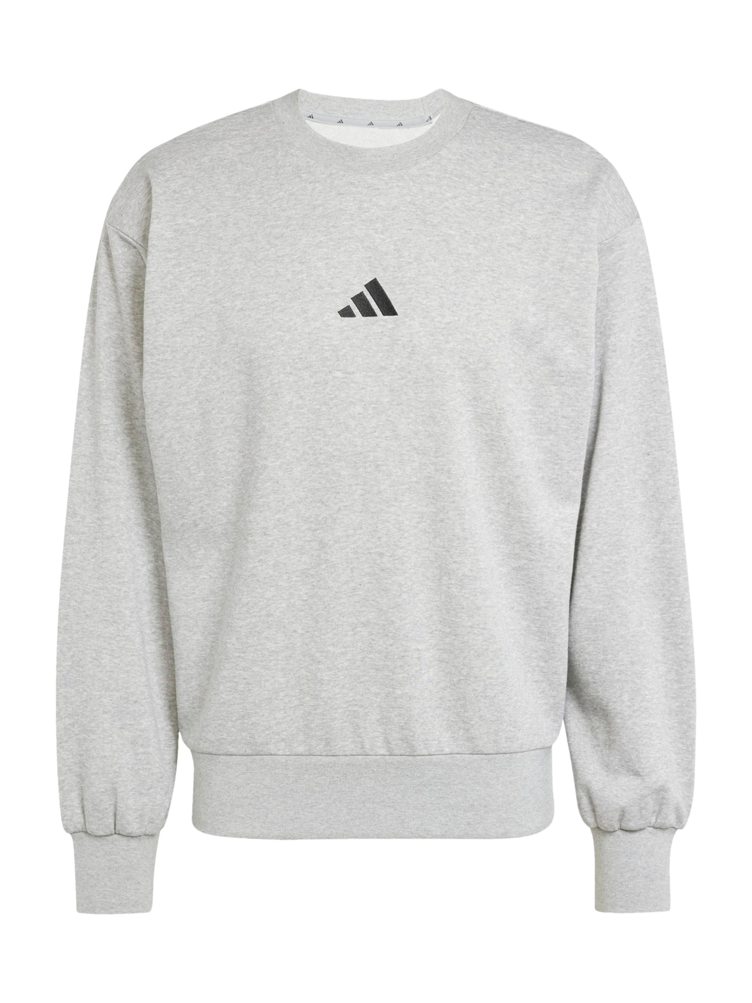Adidas Sportswear Спортивный свитшот 'FEELCOZY' в крапчатом сером цвете