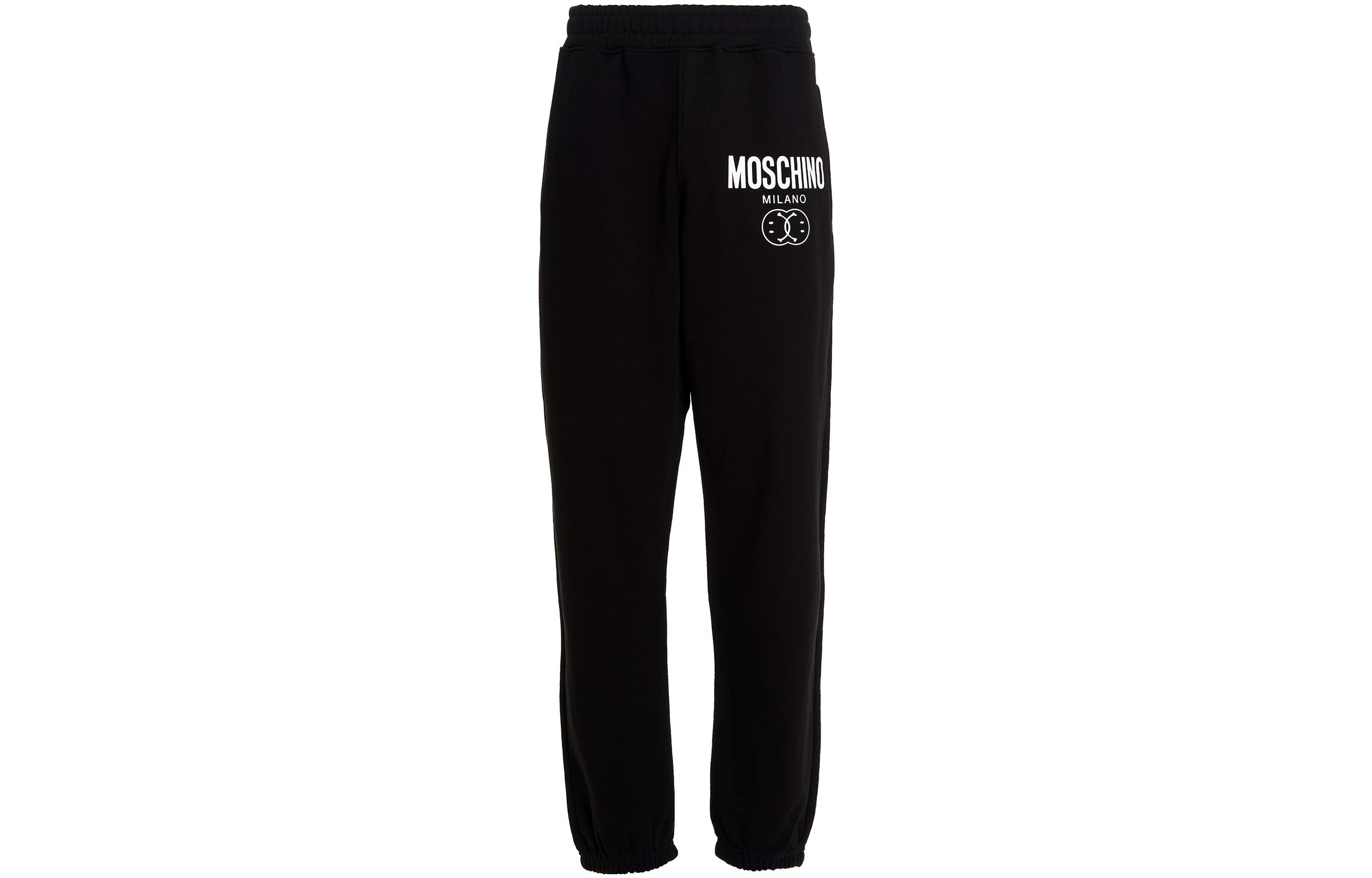

Спортивные брюки с логотипом MOSCHINO, черный