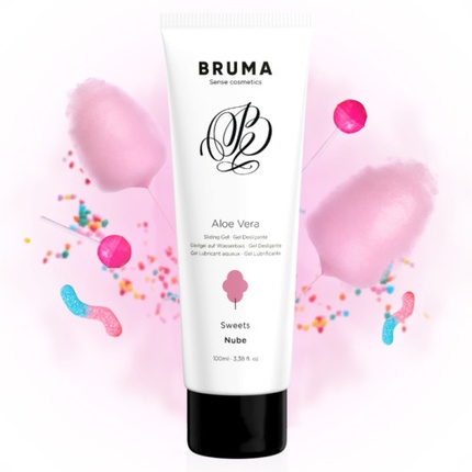 

Скользкий гель с алоэ вера, вкус конфет 100 мл Bruma