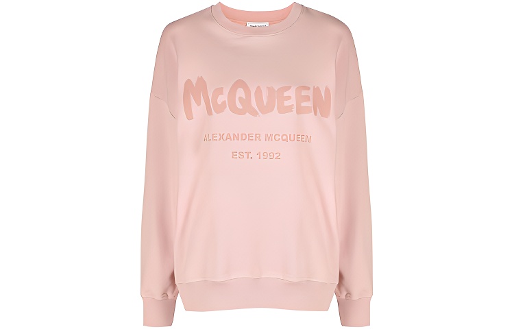 

Футболка FW21 розовая женская Alexander McQueen