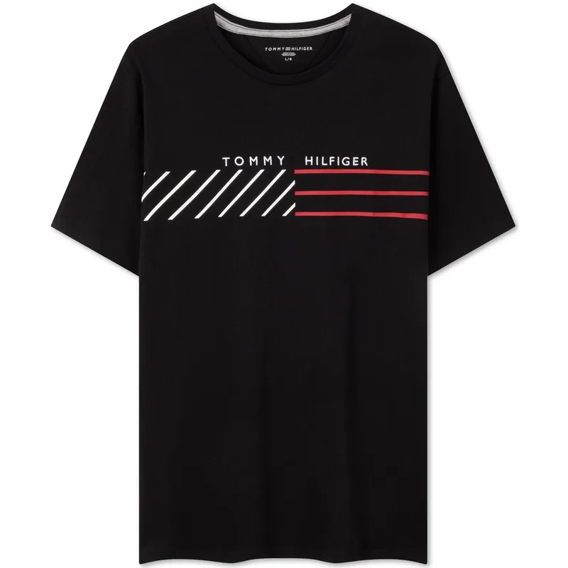 Футболка мужская с круглым вырезом Tommy Hilfiger, темно-синий FAP — фото 3
