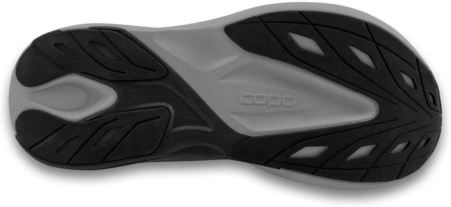 Мужские легкие беговые кроссовки Topo Athletic Aura с комфортным перепадом 5 мм, спортивная обувь для бега по дороге, серый — фото 4