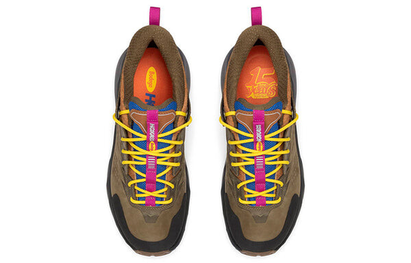 Кроссовки x bodega kaha low gtx 'martini olive almond' Hoka One One, зеленый — фото 3