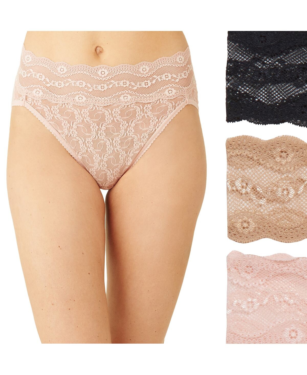 

Женские 3 шт. Нижнее белье Lace Kiss High Leg 970882 b.tempt'd
