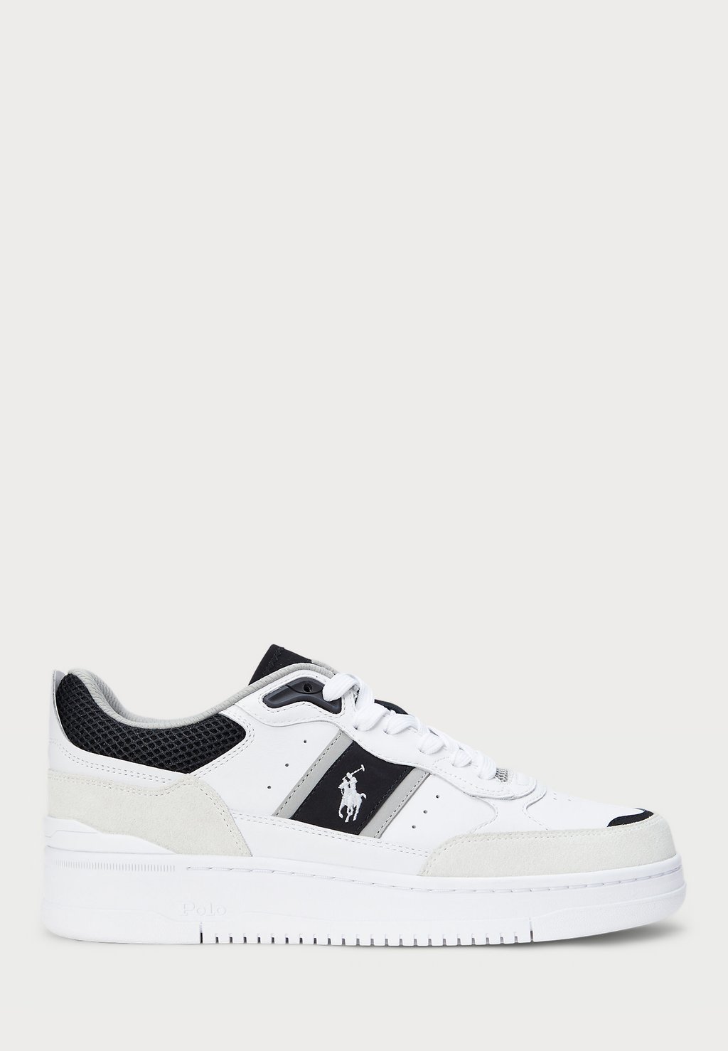 

Кроссовки MASTERS SPORT LEATHER-SUEDE SNEAKER UNISEX Polo Ralph Lauren, белый