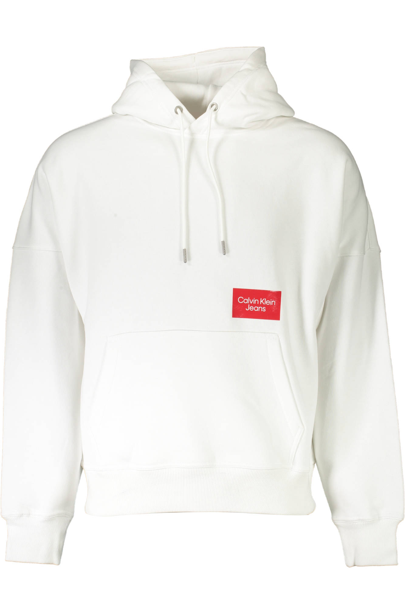 

Толстовка мужская Calvin Klein с логотипом, белый / красный