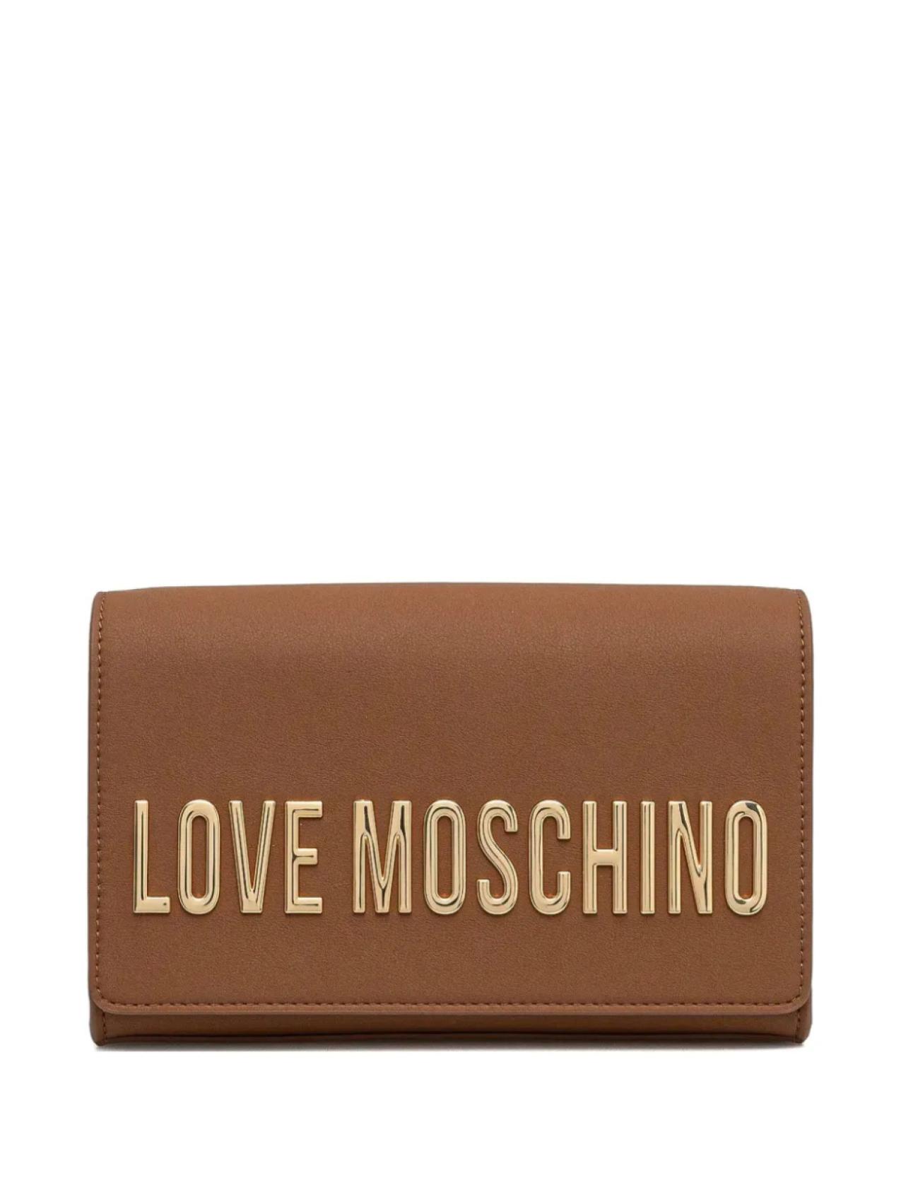 

Сумка через плечо с логотипом Love Moschino, коричневый