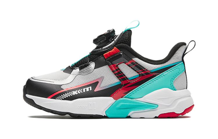 

Antakids Балансировочные антискользящие износостойкие низкие кроссовки для бега black silver red для детей 3-7 лет