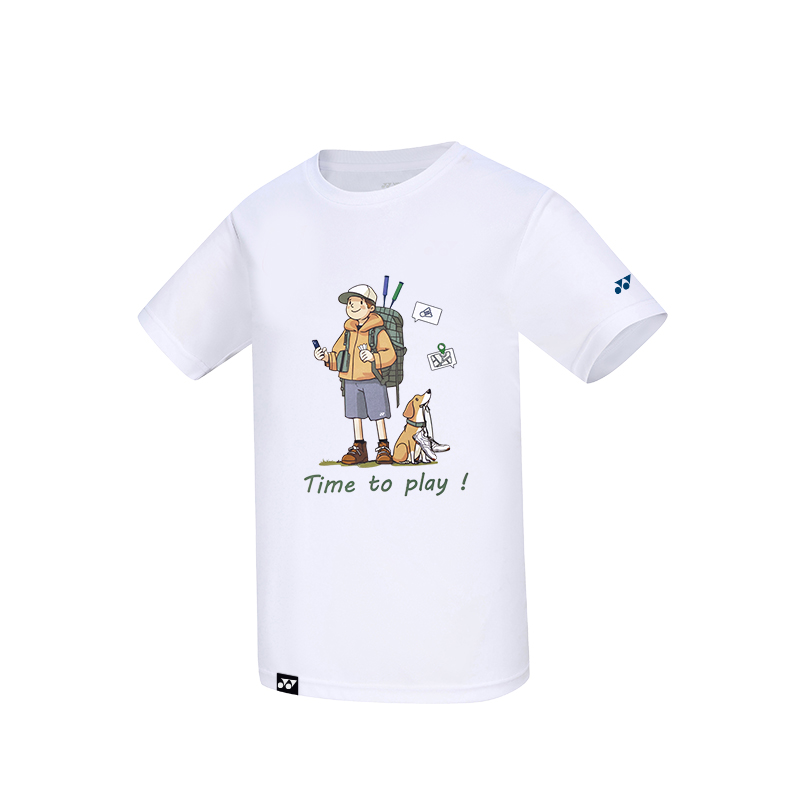 

25 летняя футболка YOBC4156CR Men's YONEX, Ecru, Бежевый, 25 летняя футболка YOBC4156CR Men's YONEX, Ecru