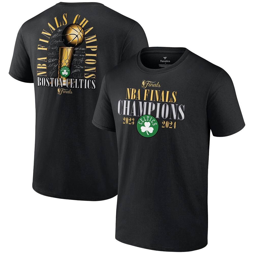 

Мужской черный джемпер Fanatics Boston Celtics 2024 NBA Finals Champions Fade Away Jumper Lister с фирменной надписью Fanatics Brands - White Label, цвет Cel Black