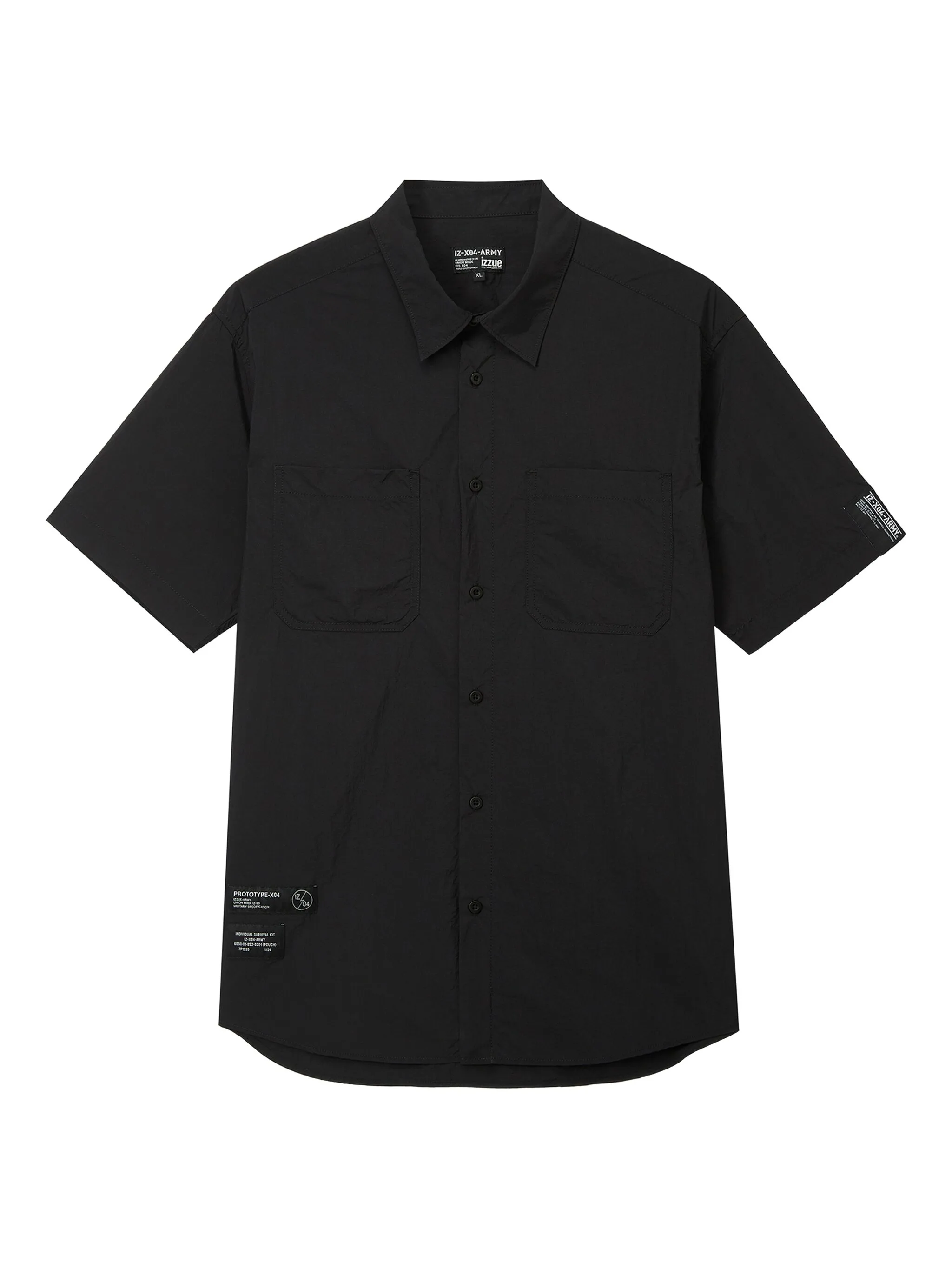 

Рубашка с короткими рукавами Izzue, черный