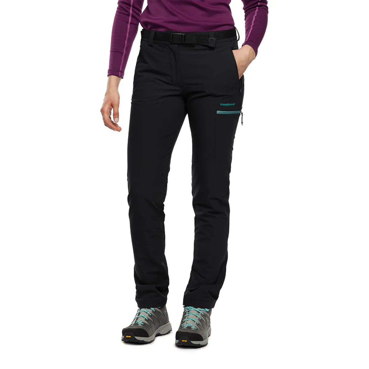 

Женские длинные брюки Vivier Trangoworld, чёрный