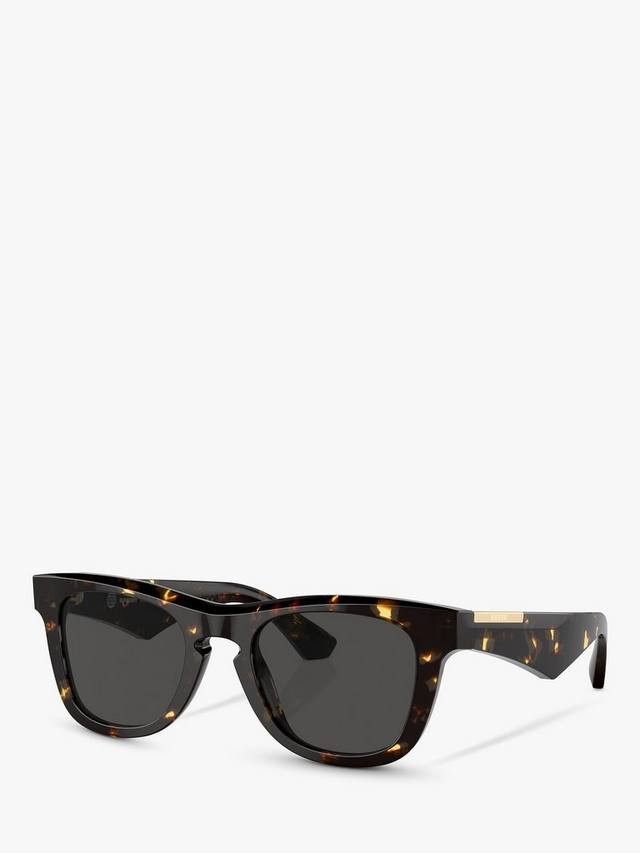 

Мужские солнцезащитные очки в d-образной оправе be4426 Burberry, цвет Dark Havana/Grey