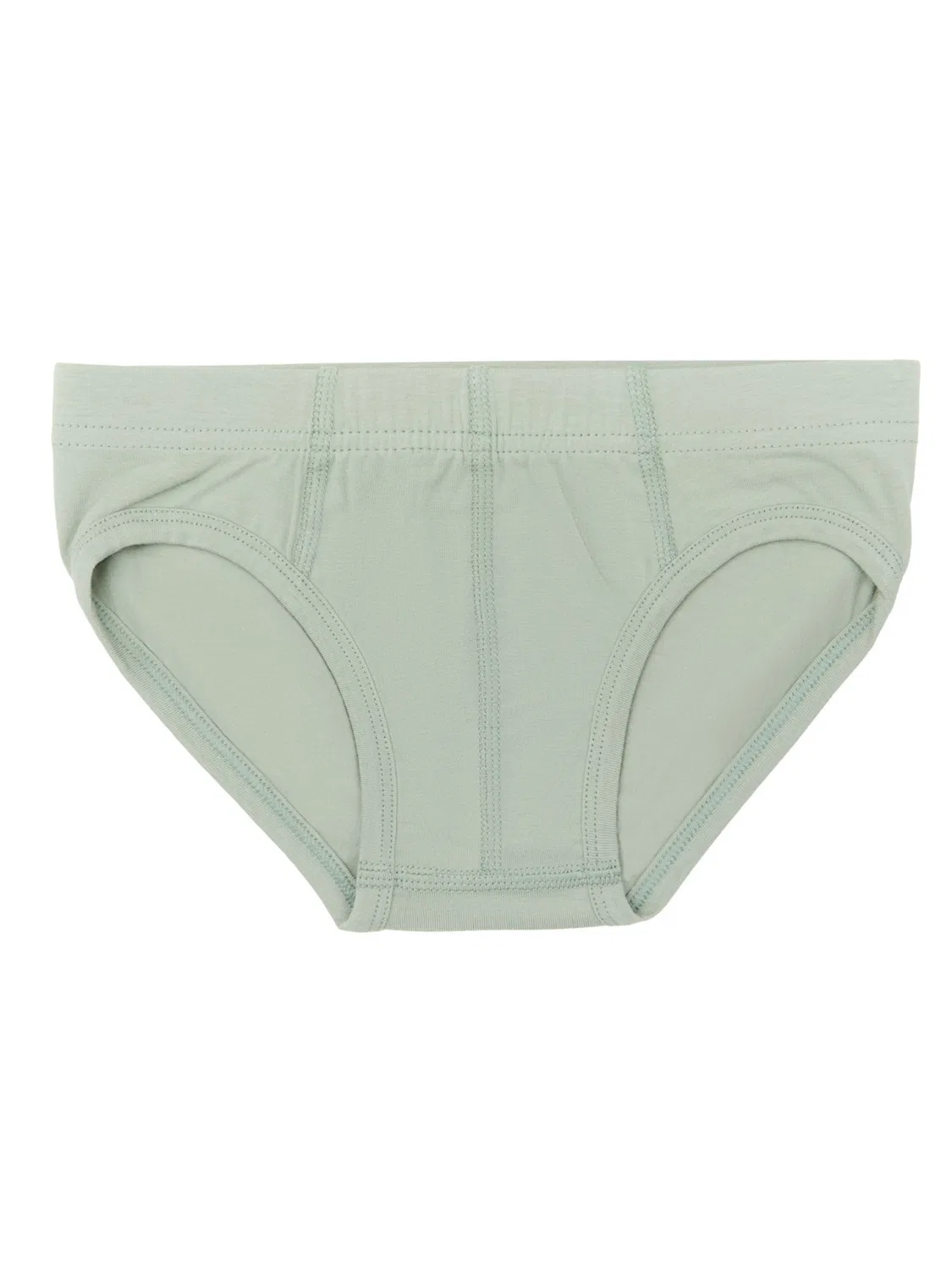 Трусы Albero Natur Bio-Baumwoll-Jungenslip-2er Pack зеленого цвета — фото 2