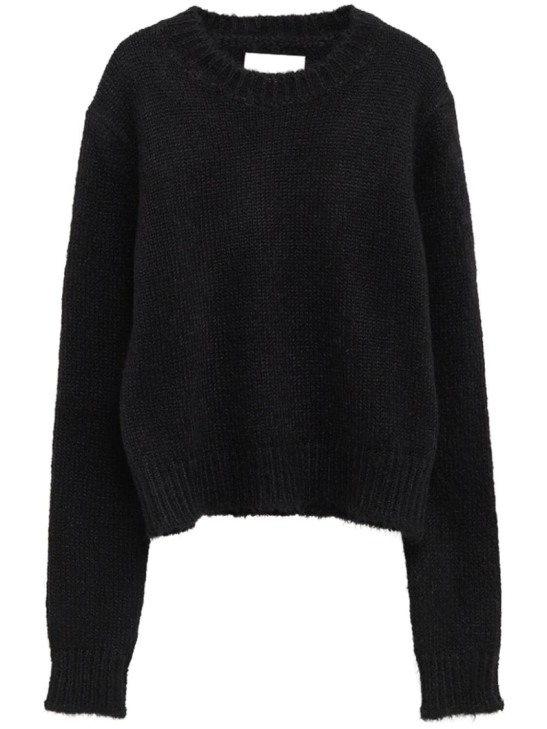 

Jil Sander джемпер с круглым вырезом, черный