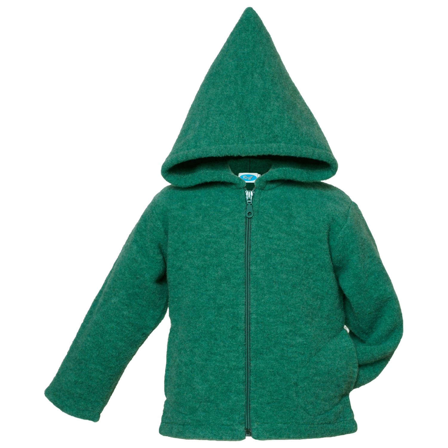 

Толстовка из мериноса Reiff Kid's Wollfleecekapuzenjacke, цвет Salbei