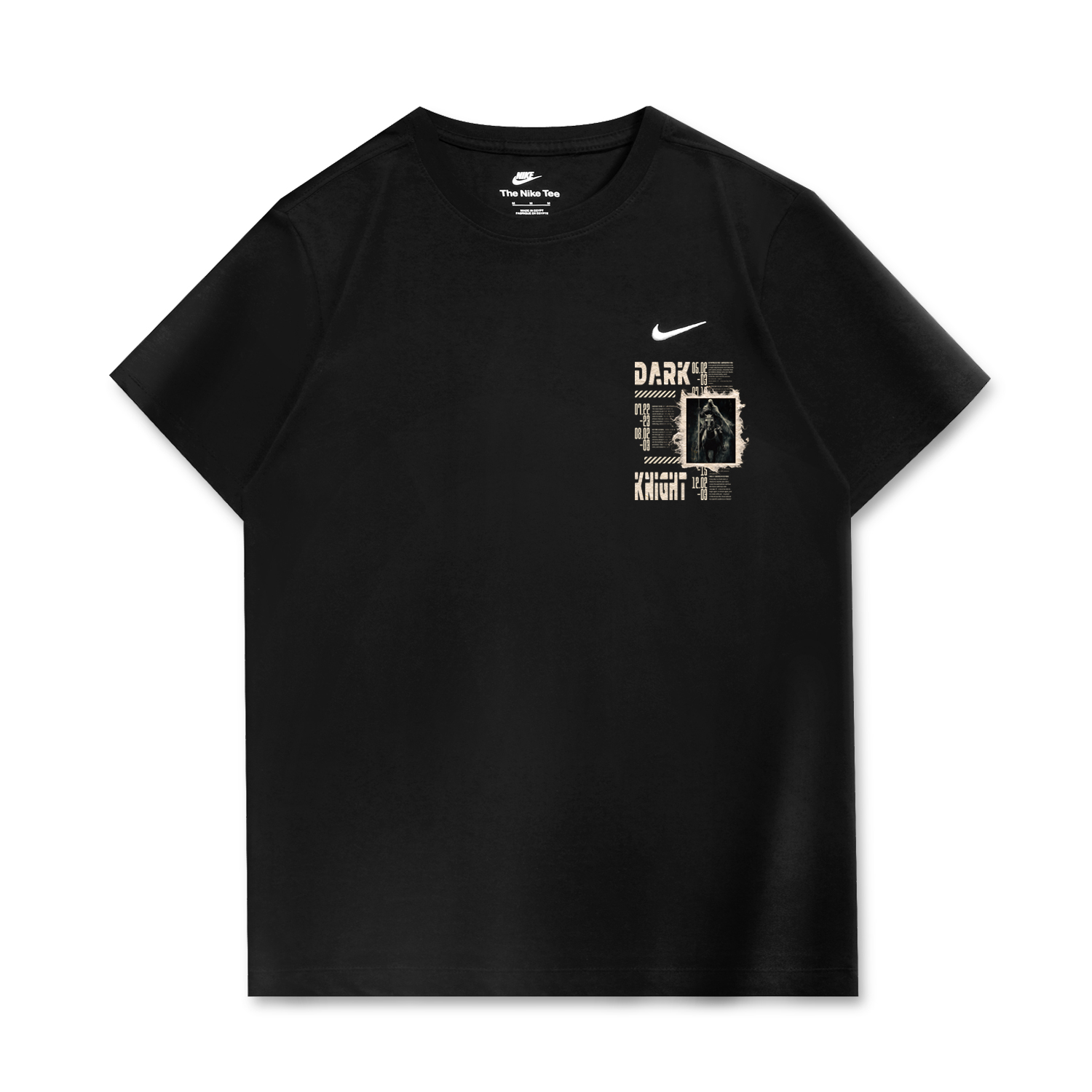 

Nike Спортивная футболка унисекс черная, Черный, Nike Спортивная футболка унисекс черная